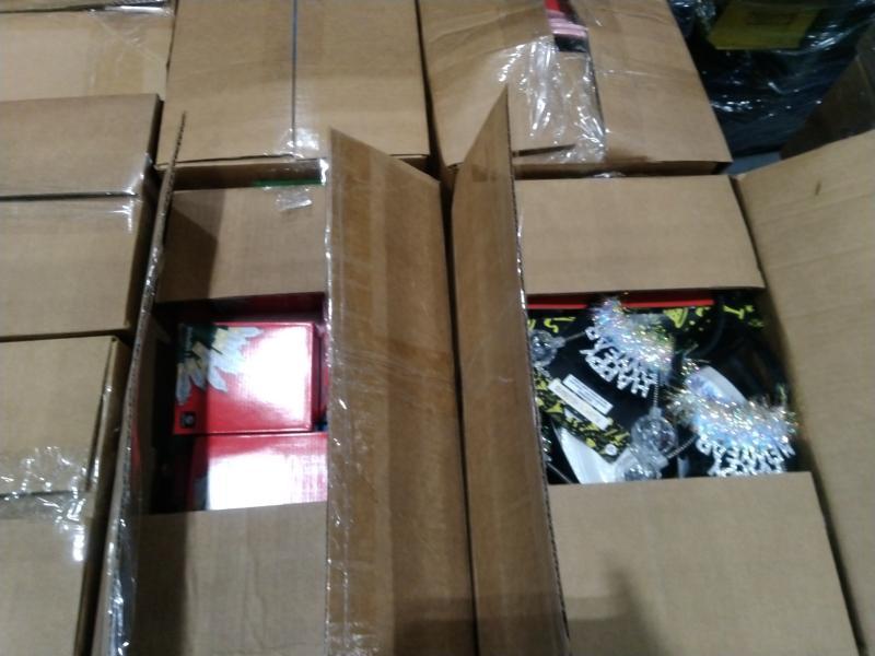 General Merch - Laser X Double Blasters, Festive Voice Waterglobe, Old Spice Body Wash - MSRP $8,020