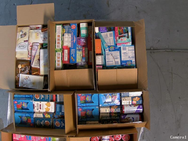 Grocery - Raisin Nut Bran Cereal, Reese's Puffs Cereal, Pirouline Creme Filled Wafers Vanilla - MSRP $9,048