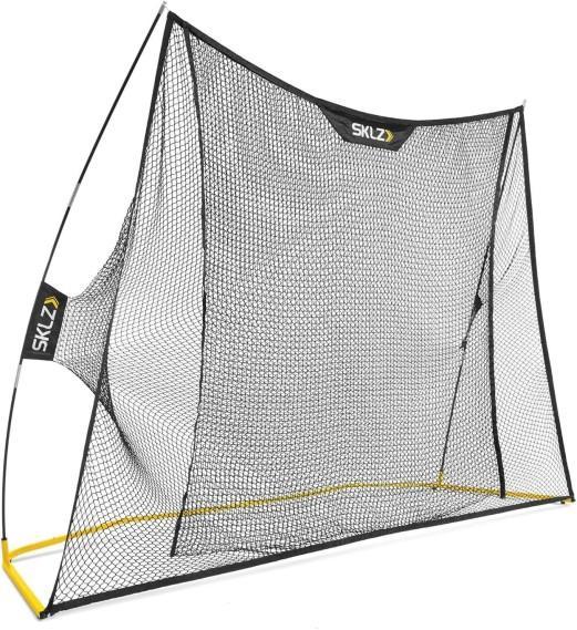 SKLZ Home Range Golf Net, Homcom Semi-Circle Bench, Pasapair Infrared Patio Heater - MSRP $1,698