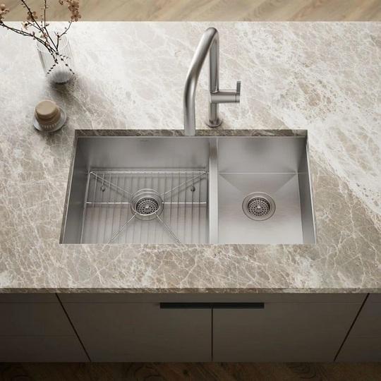 Kohler K-3823-1-NA Stainless Steel Kitchen Sink - MSRP $869