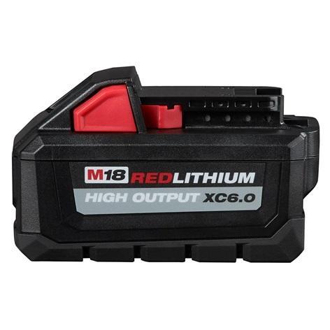 NEW - Milwaukee M18 18-Volt Lithium-Ion High Output Battery Pack 6.0Ah - MSRP $199