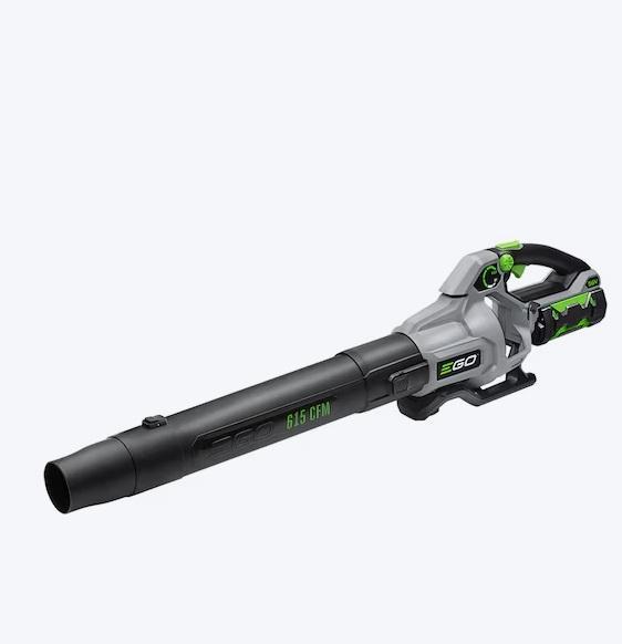 EGO POWER+ 56V 615CFM Battery Leaf Blower, Utilitech Ventilation Fan, First Alert BRK Smoke Detector - MSRP $3,302