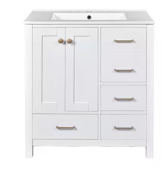 Home Decor - Siavonce Vanity Cabinet, Storkcraft, CHRISTOPHER KNIGHT HOME, Husky, Furinno - Est Retail $1,769