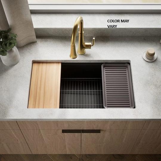 Kohler K-33710-PC-CM7 Workstation Kitchen Sink - MSRP $849