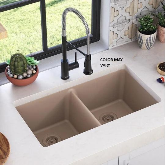 Elkay ELXU3322RT0 Composite Kitchen Sink - MSRP $773