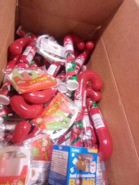 Grocery - Ensure Max Protein Protein Nutrition Shake, Assorted Christmas Candy, Pirouline Rolled Wafers - MSRP $8,081