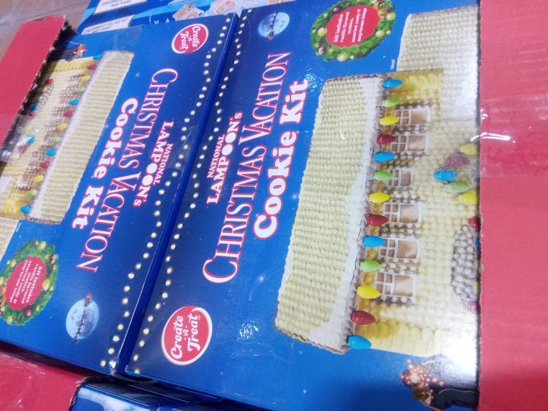Grocery - Assorted Christmas Candy, Bauducco Chocottone' Holiday Sweet Loaf Chocolate Chips, Pirouline - MSRP $8,777