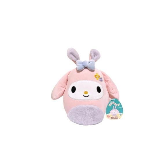 Toys - Squishmallows Official 8in Hello Kitty My Melody in Bunny Suits & Pompompurin in Easter Bunny Suits -MSRP $3,416