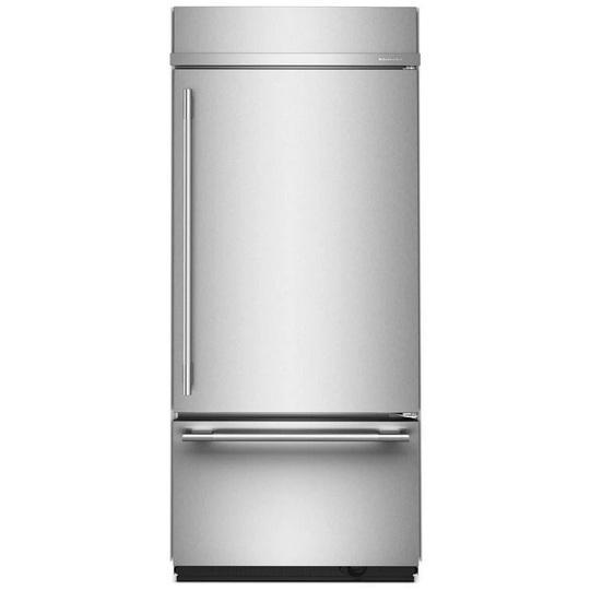 KitchenAid KBBR336SPS Bottom Freezer Refrigerator - MSRP $8,548
