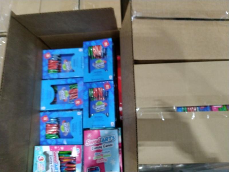 Grocery - Lindt Milk Chocolate Truffles, Cheez-It Cheese Crackers, Corn Pops Breakfast Cereal - MSRP $7,599