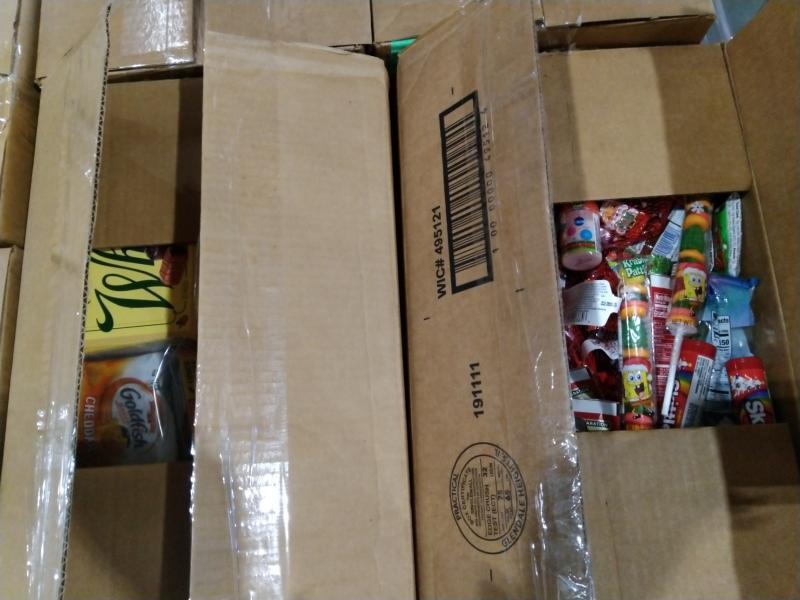 Grocery - Bush's Best Black Beans, Peeps Marshmallow Snowmen, Haribo Sour Goldbears - MSRP $8,017