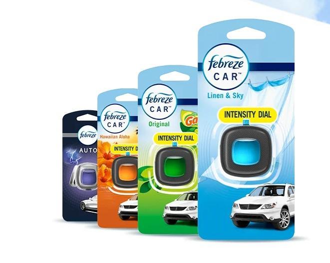 General Merchandise - Febreze Car Air Freshener Odor-Fighting Car Vent Clip - MSRP $1,114