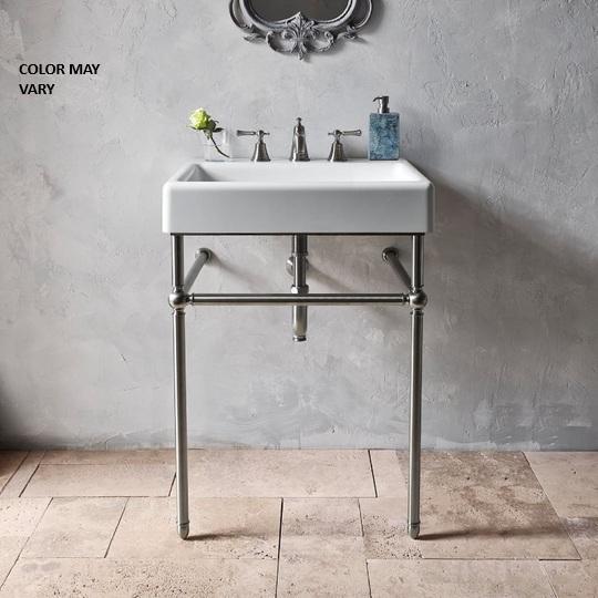 DXV D21411030.427 Metal Sink Console Stand - MSRP $2,224