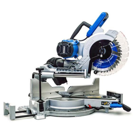 Kobalt Sliding Compound Miter Saw, DeWalt Portable Radiant Heater, Levolor Faux Wood Blind - MSRP $2,106