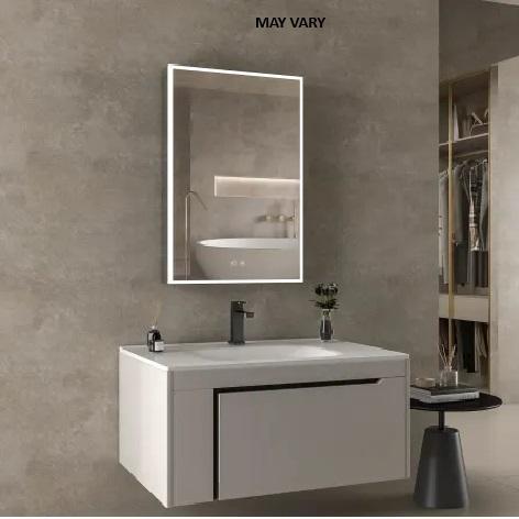 ICO Bath IJ1124 Frameless Single Door Medicine Cabinet - MSRP $1,373