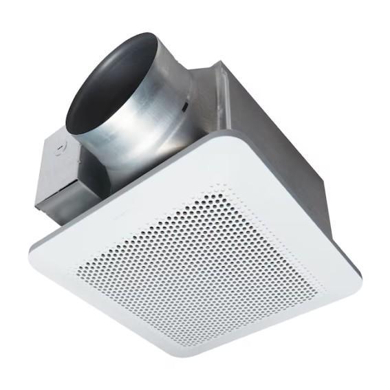 Panasonic Bathroom Exhaust Fan, Kwikset San Clemente Handleset, Mazon 44" Ceiling Fan - MSRP $2,008
