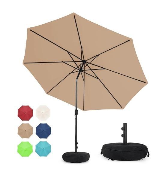 Sundale Outdoor 10' Patio Umbrella, AERZY 5gal Humidifier, GUSTARIA American Mahjong Game Set, TV Wall Mount -MSRP $916