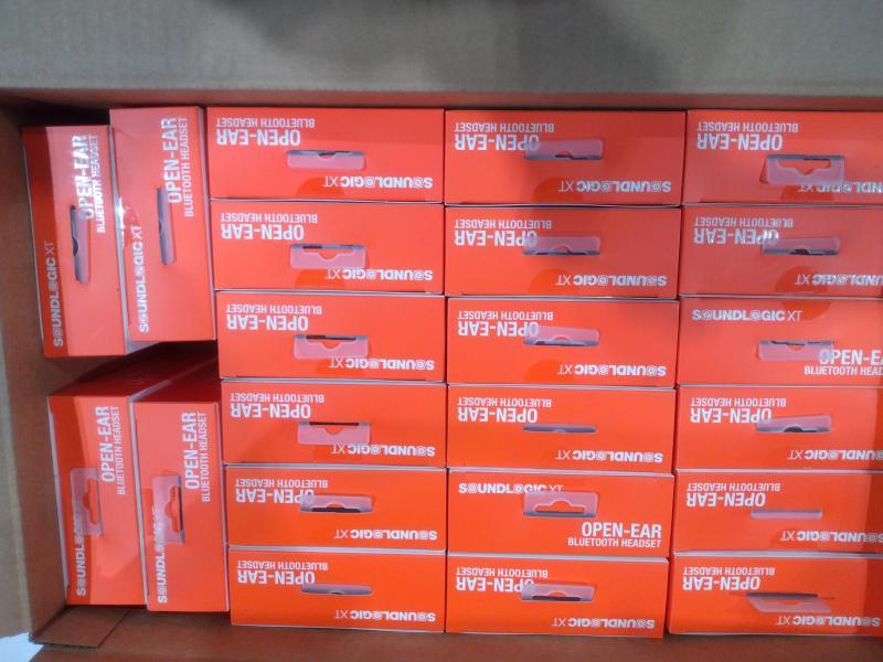 Three Packages of SoundLogic XT Open-Ear Wireless Bluetooth Headsets - MSRP $1,004
