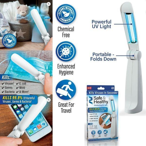 Sanitizing Lights, Spa Steamers, 8-Port Charger & More