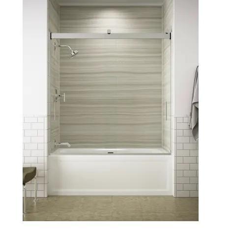 Kohler K-706000-L-SH Frameless Tub Door - MSRP $699