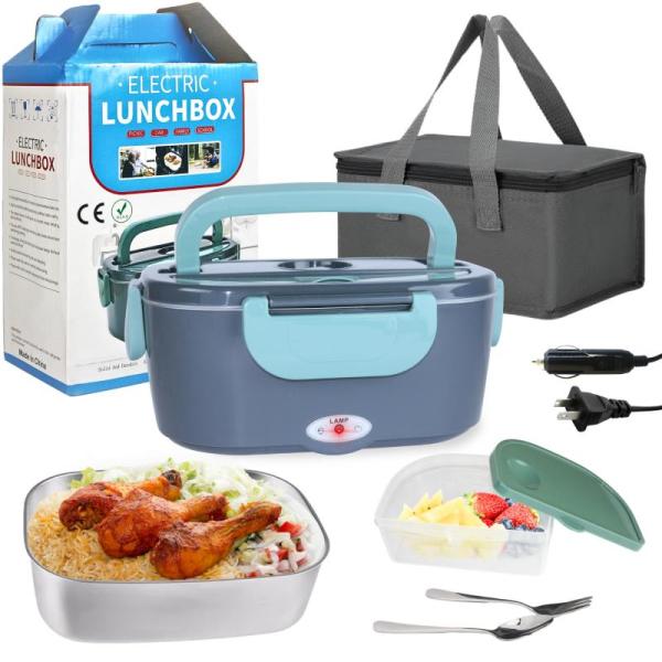 Kitchen - Portable Heated Lunch Box,  	Solino Home Set of 4 Pure Linen Dinner Napkins - MSRP $10,275