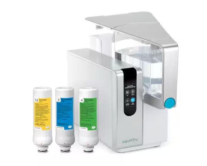 Plumbing - AQUA TRU, Panasonic, Alaterre Furniture - Est Retail $4,615- 1plt