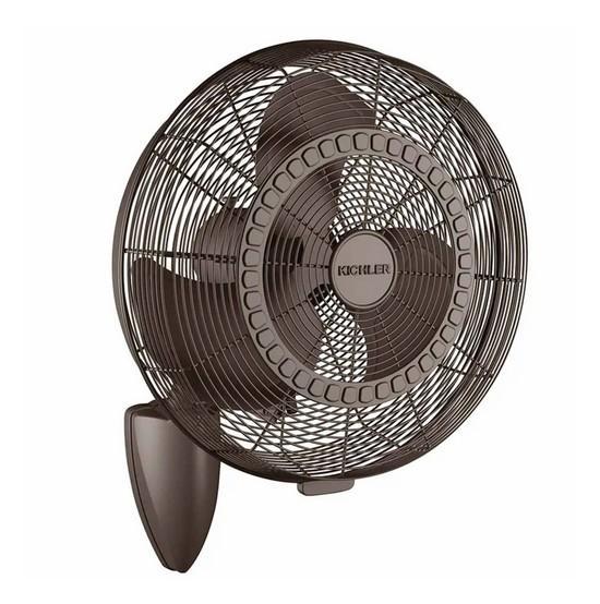 Kichler 339218SNB Wall Mount Fan - MSRP $534