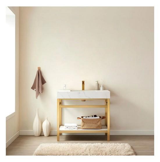 Miseno 702536-BG-SMB-NM Vanity Set - MSRP $764