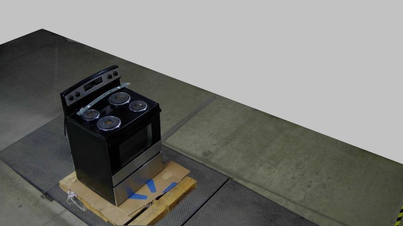 Salvage - Amana YACR4303MMS 30" Freestanding Electric Range - MSRP $775