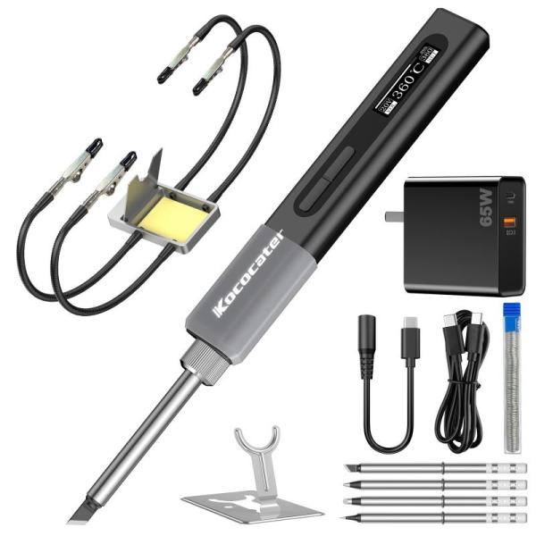 Tools- Ikococater Smart Mini Soldering Iron Kit, Magnets Powerful Screws, Savagrow 4pcs Solid Round Knobs - MSRP $1,224