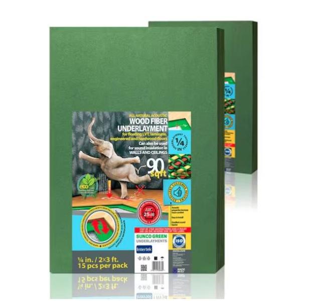 Flooring & Rugs - STEICO, Stairtek, shhh! The Silencer - Est Retail $1,101- 1plt