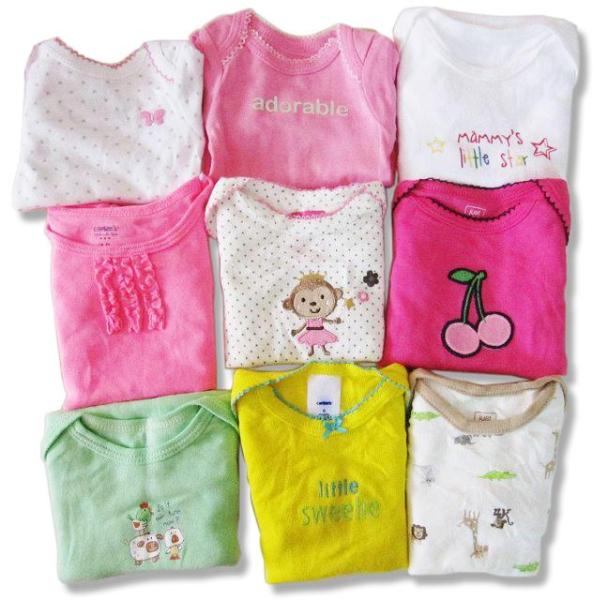 Children Clothing Mixed Styles Sizes Boy Girl Baby Bodysuits Onesies