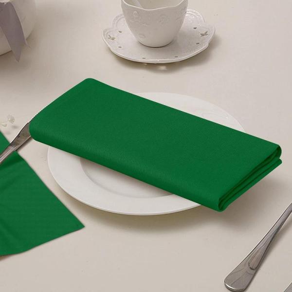 Cotton Twill Cloth Napkins Washable GREEN size18"X18" MSRP- $11880