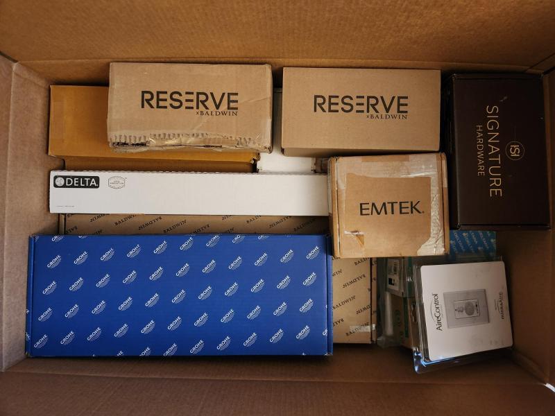 Home Improvement - Delta, Kingston Brass, Grohe - MSRP $5,704