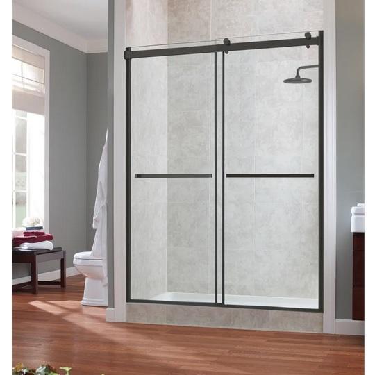 Miseno MSDCR7660DR-FB Frameless Shower Door - MSRP $1,000