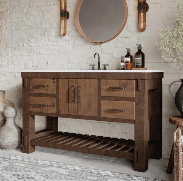 Furniture- Birch Lane Bathroom Vanity, Wayfair Custom Upholstery Sofa Bed, Joss & Main Dinning Table - MSRP $5,841