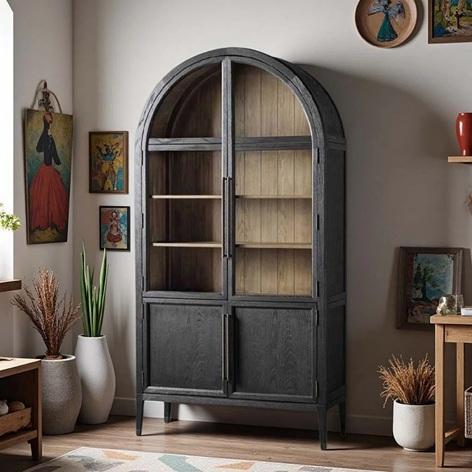 TRUCKLOAD - Furniture - Solid Wood Display Cabinet, Halifax Buffet Table, Seoul Bench, Wood Credenza - MSRP $36,647