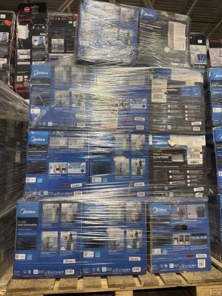 LTL - Midea Cube 50 Pint Dehumidifier - MAD50PS1AWGR - MSRP: $7,176.00