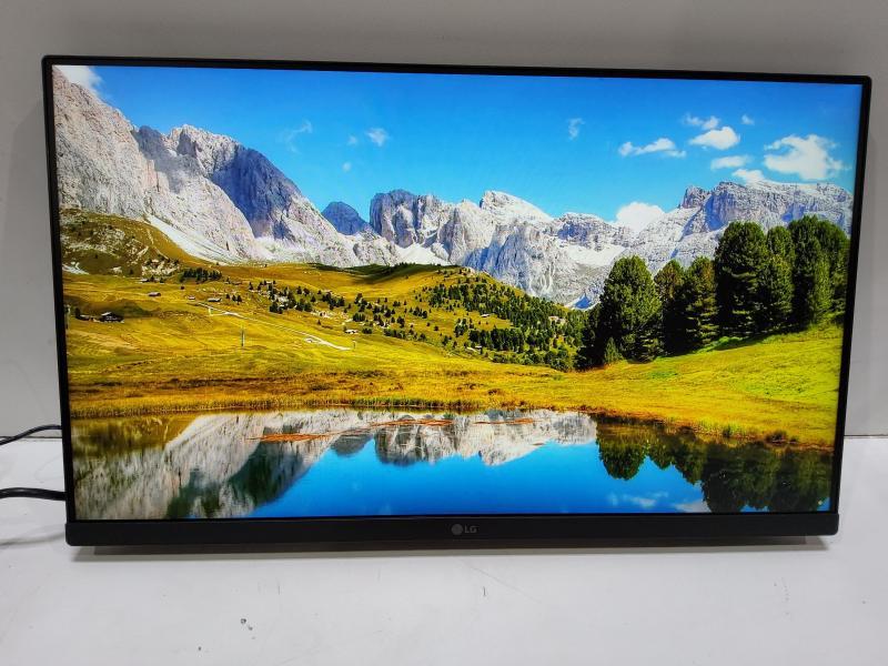 A Grade - LG 24" IPS 100Hz FHD LCD Monitor with AMD FreeSync Technology, Matte Black - MSRP $199