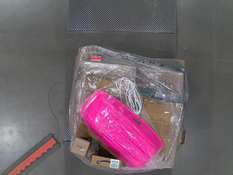 General Merchandise- SECOAT 6 Pieces Wood Cabinet, FACHNUO Portable Wheelchair Ramp, Toboggan Sled  - MSRP $2,348