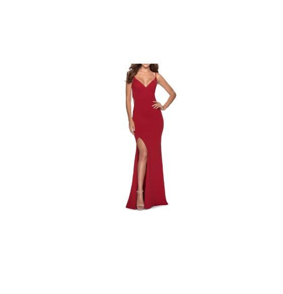 La Femme Long Jersey Dress w/Cut Out Open-Back & Assorted Apparel - Original MSRP $2,084