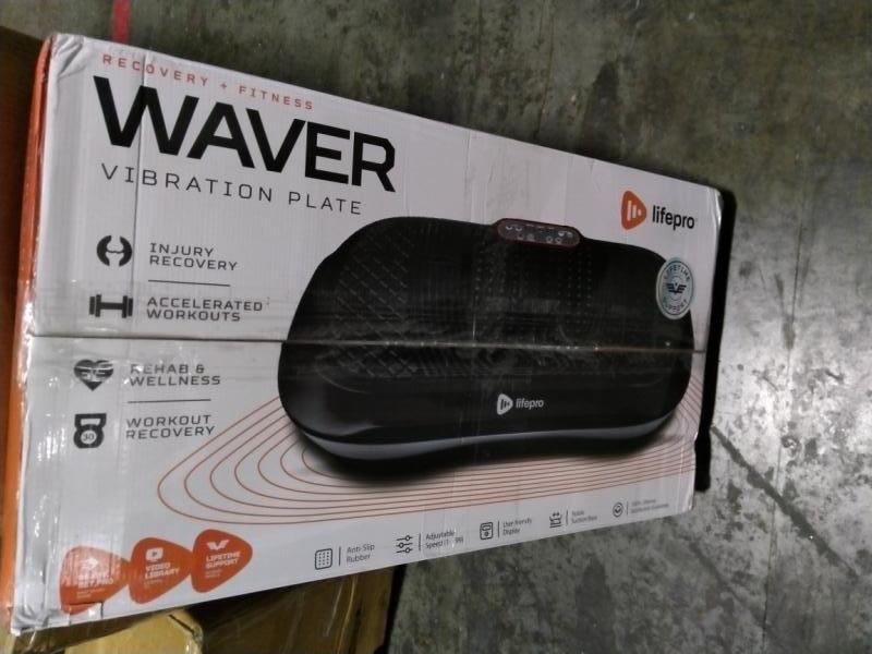 LifePro Waver Vibration Plate, Rockville Car Amplifier, Seinloes Cabinet Organizers - MSRP $2,245