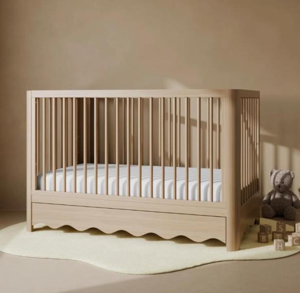Furniture- Storkcraft Convertible Crib, AllModern Barrell Chair, Sealy Matress - MSRP $2,044