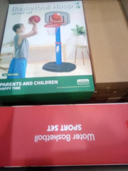 General Merchandise- Freecat Toddler Basketball Hoops, Yastouay 15Inch Pumpkin Decor - MSRP $141
