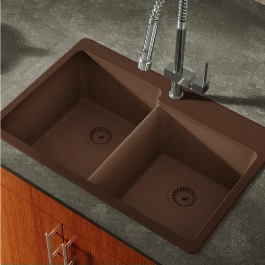 Miseno MG3322T64-BR Composite Kitchen Sink - MSRP $438