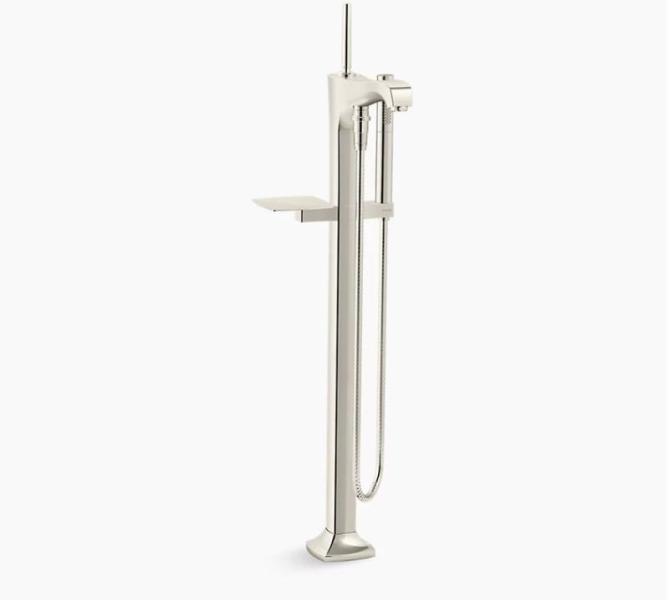 Kohler Margaux Floor-Mount Tub Filler Trim with Handshower - MSRP $2,635