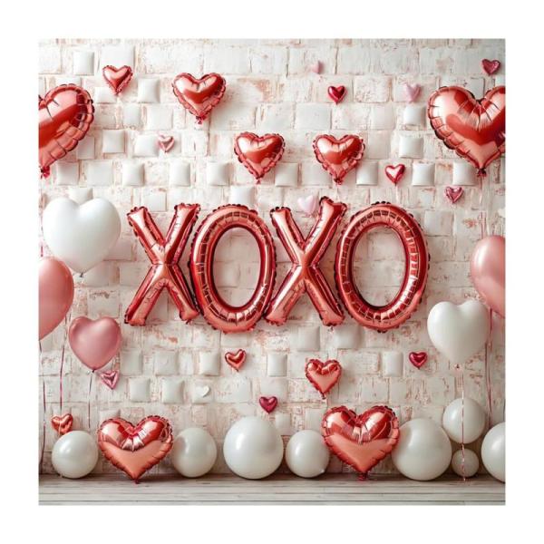 Amazon Clearance - Camera- Valentine's Day Pink Sweetheart Balloons Photography Backdrops, Kate Christmas Kitchen Photography- MSRP $1,997