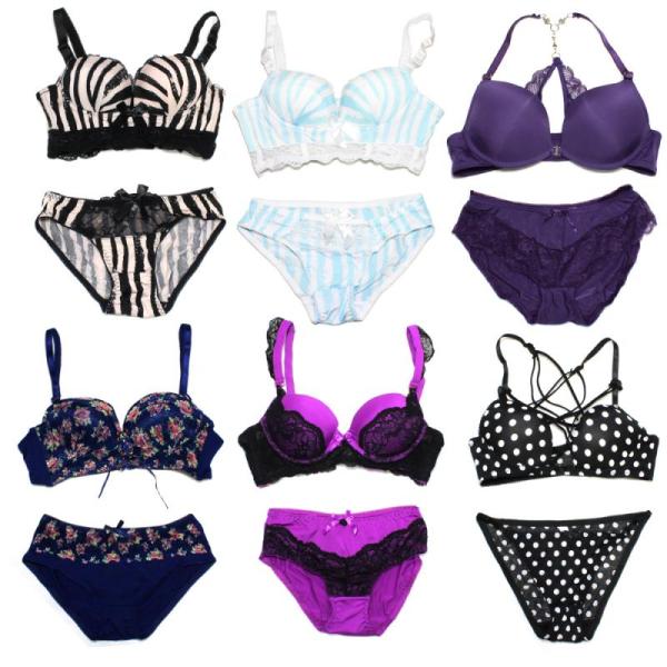 Women Wholesale Boost Push Up Bras & Matching Lingerie Underwear Sets