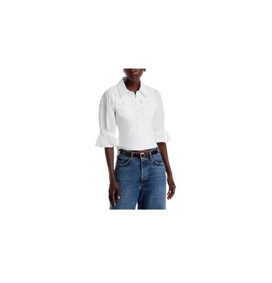 Apparel - Cinq A Sept Lyric Slim Fit Top, Vuori Restore Pullover Hoodie - Original MSRP $1,385