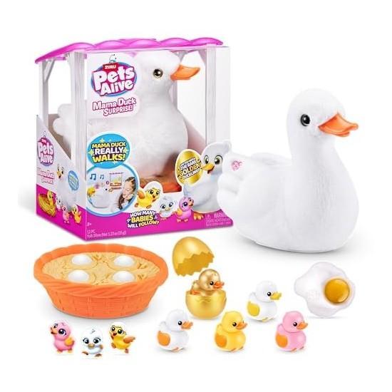 General Merch - Pets Alive Mama Duck & Baby Surprise, Kinetic Sand Playset, Festive Voice Heart Wreath - MSRP $5,374